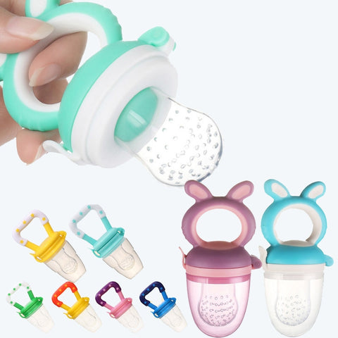 Fresh Food Nibbler Baby Pacifiers Feeder Kids Fruit Feeder Nipples