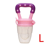 Baby nipple Fresh Food Nibbler Baby Pacifiers Feeder Kids Fruit feeding nipple Safe Supplies Nipple Teat Pacifier Bottles